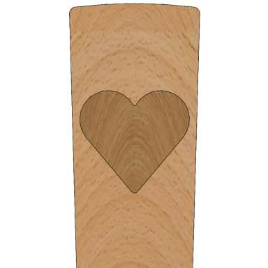 Coeur Personnalisation - Cœur
